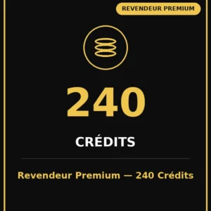 credits revendeur iptv premium 240