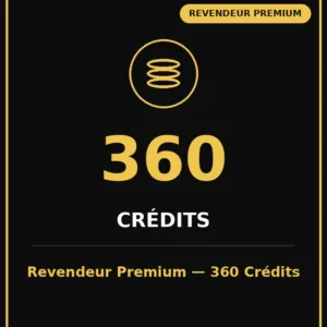Crédits Revendeur IPTV Premium 360